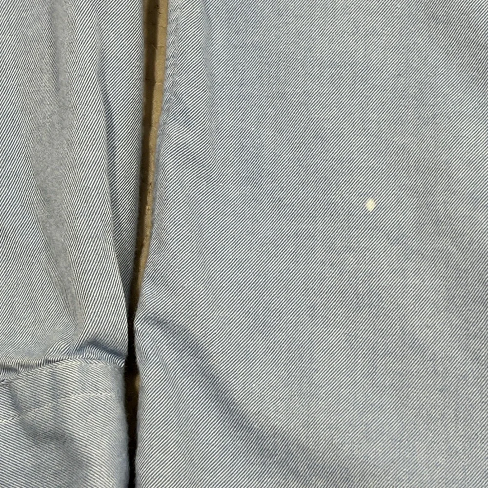 Polo Ralph Lauren Mens Large Light Blue Cotton Dress Shirt *READ